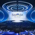 An artist impression of the 2023 Eurovision stage.